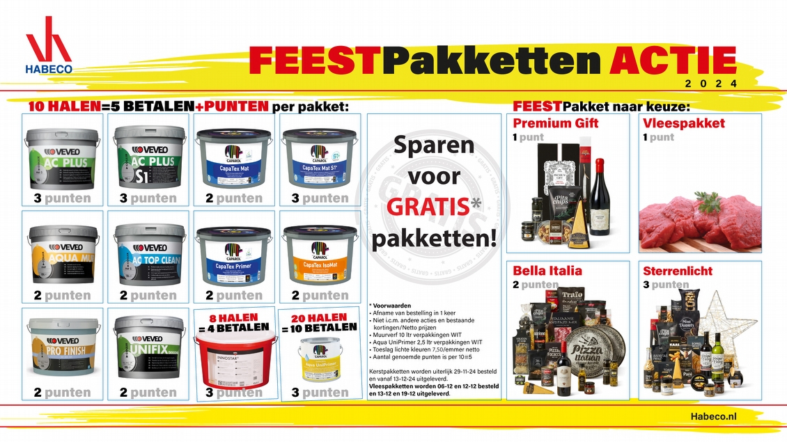 FEESTpakketten Actie