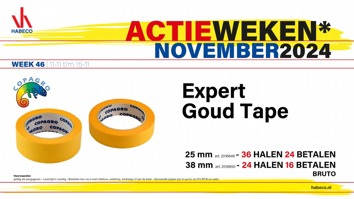 Actieweek 46 | Expert Goud Tape